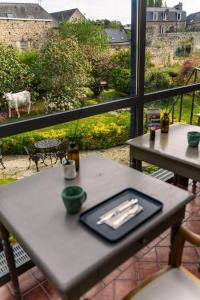 Balkon oz. terasa v nastanitvi La Demeure