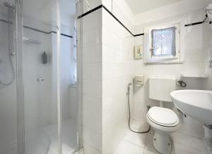 חדר רחצה ב-Hotel Meublè Agavi