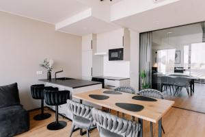 Ruang duduk di Aida Residence