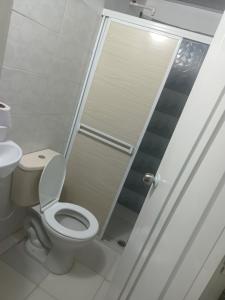 Koupelna v ubytování Apartahotel completo