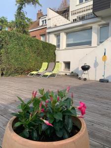 Κήπος έξω από το La Villa Brise Marine