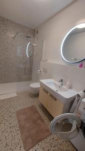 Kúpeľňa v ubytovaní Apartments Villa Alba