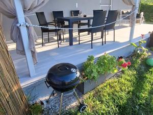 Gril pre hostí v dovolenkovom dome