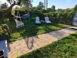 Vonkajšia záhrada v ubytovaní Olive holiday home