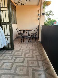 Balkón nebo terasa v ubytování Nyumbani Abode