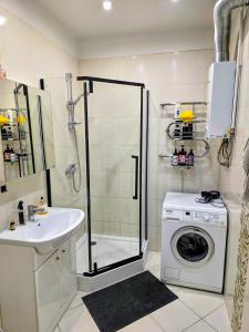 Koupelna v ubytování Kaunas Center Apartment + 28 fotografií