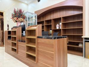 Ο χώρος του λόμπι ή της ρεσεψιόν στο Bảo Châu Hotel