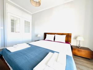 Ένα ή περισσότερα κρεβάτια σε δωμάτιο στο Fão Serenity House