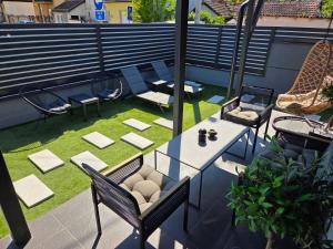Zahrada ubytování Relax House NS