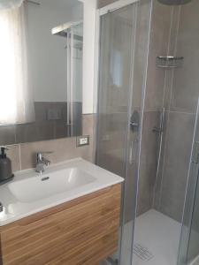 Koupelna v ubytování La Casina