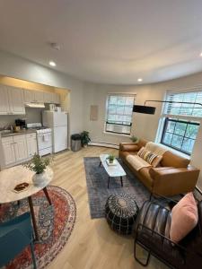 Køkken eller tekøkken på Modern studio apartment