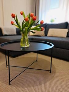 Posezení v ubytování Cherry Apartment