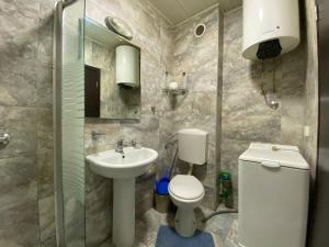 Koupelna v ubytování Apart hotel St.Pijerre