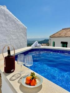 Πισίνα στο ή κοντά στο Maisons de Justine - Casa Carmen