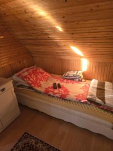 Ένα ή περισσότερα κρεβάτια σε δωμάτιο στο Kinga s vakantie huis
