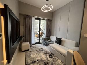 Posezení v ubytování Quasi-Hotels Zada Cozy Lux in Business Bay 1BR + 30 fotografií