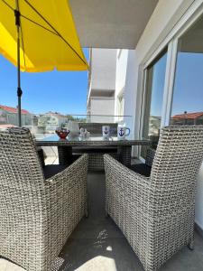 Χώρος καθιστικού στο Apartment WILD ROSE