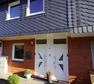 Exteriér alebo vchod do ubytovania Ferienwohnung Meerzeit-Hooksiel