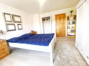 Postel nebo postele na pokoji v ubytování Apartmán Buchlovice