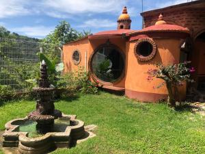 Zahrada ubytování Shambala SPA Medicinal y Retiros