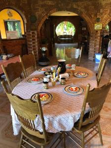 Restaurace v ubytování Shambala SPA Medicinal y Retiros