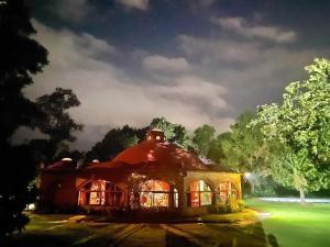 Zahrada ubytování Shambala SPA Medicinal y Retiros