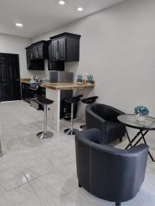 Dapur atau dapur kecil di Monaco Aparments