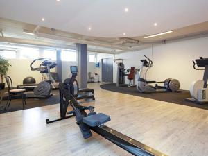 Fitnes centar i/ili fitnes sadržaji u objektu 4 person holiday home on a holiday park in Glesborg