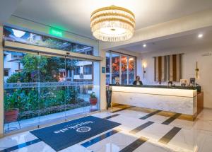 Vstupní hala nebo recepce v ubytování Hotel Taypikala Machupicchu