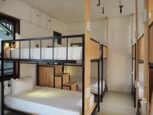 Postelja oz. postelje v sobi nastanitve Activate C3 Hostel