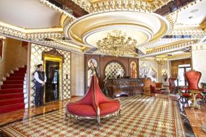 Posezení v ubytování Daru Sultan Hotels Galata