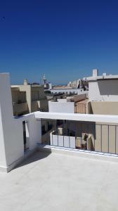 a view from the roof of a building at Residencial Condado in Faro