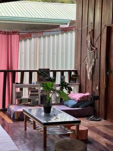 Setusvæði á Woodstock Hostel