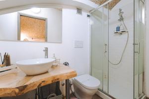 Kúpeľňa v ubytovaní Trieste Art Loft