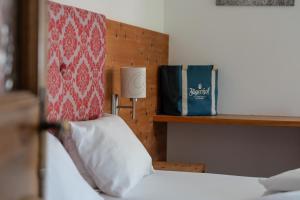 Postel nebo postele na pokoji v ubytování Hotel Jägerhof