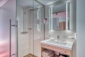Koupelna v ubytování Hotel Jägerhof