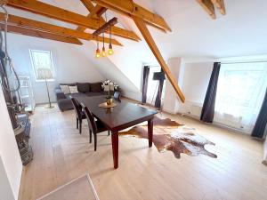 Posezení v ubytování Gästeapartments Rossatz