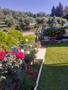 Сад в SIMOS' sea view house