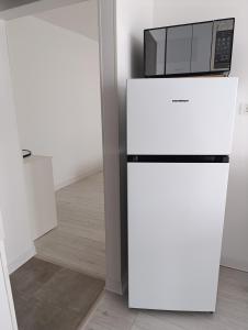 Kuchyň nebo kuchyňský kout v ubytování Central I