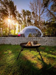 Zahrada ubytování Glamping pod Orłem