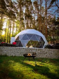 Zahrada ubytování Glamping pod Orłem