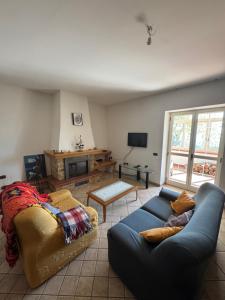 Posezení v ubytování Villetta Indipendente fra i pini della Sila CS