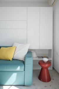 Posezení v ubytování Residence I Gabbiani
