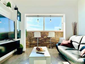 Posezení v ubytování PANORAMIC D-LUXE