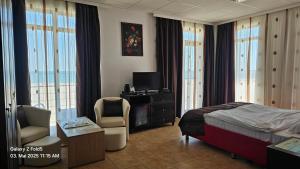 Postel nebo postele na pokoji v ubytování Hotel Solea Beach