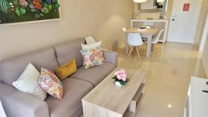 Posezení v ubytování Miramar apartamentos Cosmos