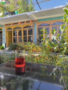 Tyakshi Summer Camp外面的花园