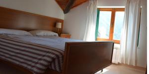 Postel nebo postele na pokoji v ubytování Albergo Miravalle