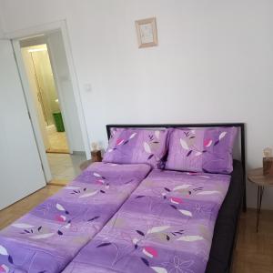A bed or beds in a room at Tea