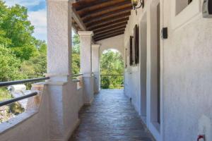 A balcony or terrace at Barbara house